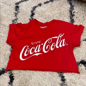 Coca Cola Red Crop Top